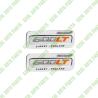 Buy cheap 1 Pair For Mclaren 600LT Trim Metal Nameplate Logo Badge,Aluminum Name Tag Sign from wholesalers