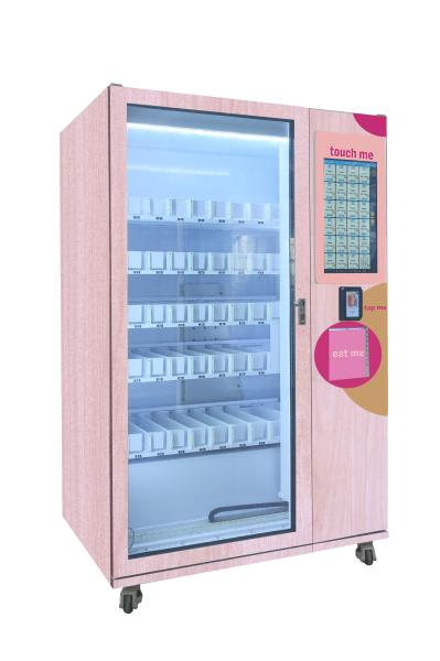 6 Floors * 10 Slots Snack Food Vending Machine With Optional Heating System 50 C