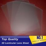 PLASTIC LENTICULAR 100 lpi pp 3d printing lenticular lens 0.38MM 3d flip