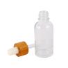 Buy cheap Round Cosmetic Dropper Bottle Bamboo Glass Dropper Bottle 15ml 20ml 30ml 50ml 100ml from wholesalers