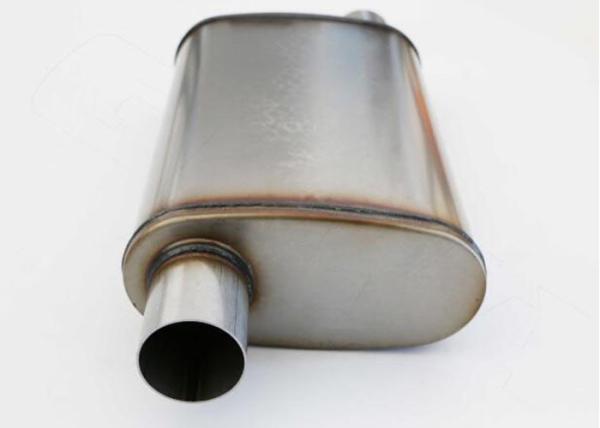 Buy cheap Oval 2.5" Inlet Outlet SS 409 Muffler For Magnaflow from wholesalers