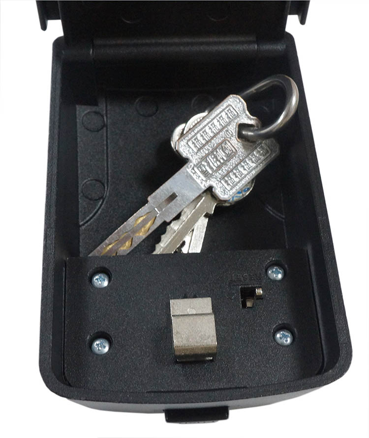how to use UNITY wall mounted security key box with code