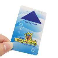 Buy cheap 13.56MHz Printed 85.5*54mm Magnetic Strip Cards For Hotel Door Key product