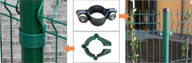 PE Coated Welded H1830mm V Mesh Security Fencing