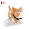 Buy cheap Cute Promotional Plastic Keychain , Pvc Rubber Keychain Cat Shaped from wholesalers