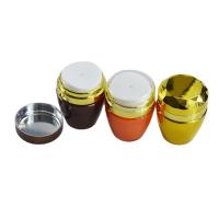 Buy cheap Acrylic Cap 30g Acrylic Cream Vacuum Bottle Press Style Airless Pump Jars for product