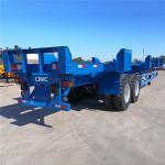 Carbon Steel 40ft Yard Terminal Port Bomb Cart Trailer