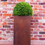 Thickness 0.5mm To 20.0mm Corten Outdoor Metal Planter wear resisting