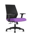 Black and Purple new style best home office chair & meeting room