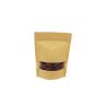 Buy cheap Transparent Window Food Grade 1100g Kraft Paper Pouches from wholesalers