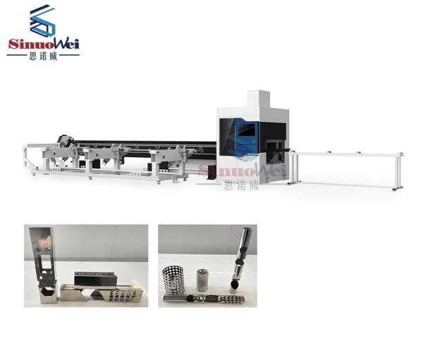 Buy cheap ± 0.1mm Accuracy Laser Pipe Cutting Machine Tube ≤ 10000mm Length Cnc Laser Pipe Cutter from wholesalers