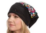 Circle Pattern Blue Color UV Headwear Polyester 25*50 CM