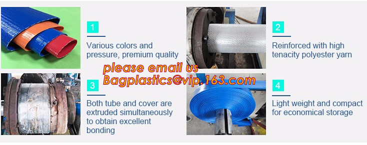 Biodegradable Plastic Bags Farm Agricultural Layflat Hose Pump Multipurpose Utility Hose
