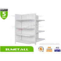 Buy cheap Four Sided Convenience Store Racks / Steel Product Display Shelves Strong Style product