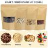 Buy cheap Paper Bag 100g Coffee Waterproof Bags Zipper White Tea Kraft Stand Up Pouch from wholesalers