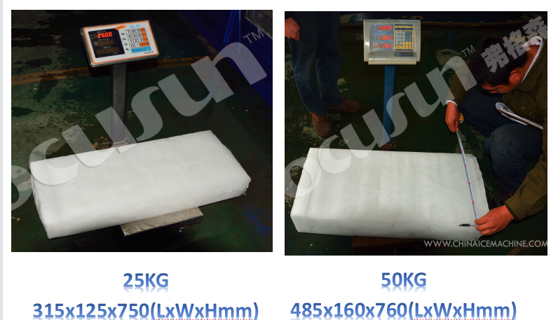 Industrial Ice Block Making Machine with Design and Air Water Evaporating Cooling