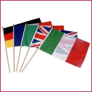 Buy cheap National Advertising Promotional Hand Flag from wholesalers