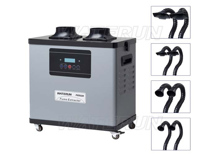 200W Digital Industrial Fume Extractor Low Noise With HEPA Filter Smoke Absorbing