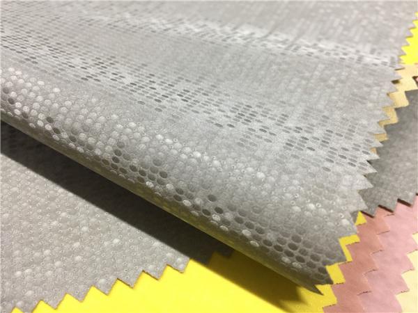 Buy cheap 0.15mm Pu Leather Material Mosaic Design For Wadded Jacket / Light Jacket from wholesalers
