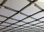 Antique Brass Interior Decorative Metal Grilles For Cabinet Doors Wear Resisting