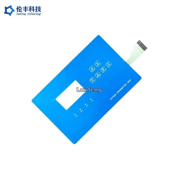 Buy cheap Custom Poly Membrane Switch Keyboard Polyester EBG180 Metal Domes from wholesalers