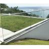 Buy cheap Indoor Outdoor Stainless Steel Railing With Tempered Glass Easy To Clean Sleek Look from wholesalers