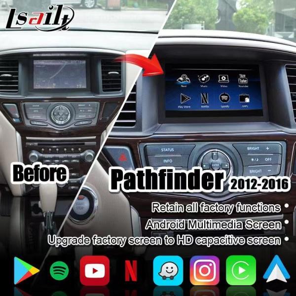 CarPlay Car Multimedia Screen for Nissan Pathfinder, Patrol, Armada Infiniti QX
