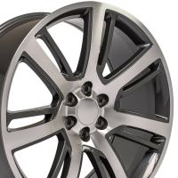 Buy cheap 4738 Cadillac Escalade Replica Wheels 24x10 Truck Wheels Fits Gunmetal Mach'D product