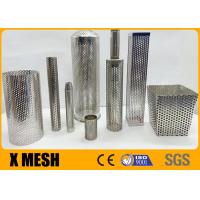 Buy cheap No Rust Perforated Metal Mesh Filter 304 316 316l Stainless Steel product