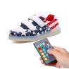 Buy cheap Trainer Simulation Led Shoes , Remote Control Girls Light Up Sneakers from wholesalers