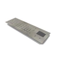 Buy cheap Built In Industrial Keyboard With Touchpad Stainless Steel For Information Kiosk product