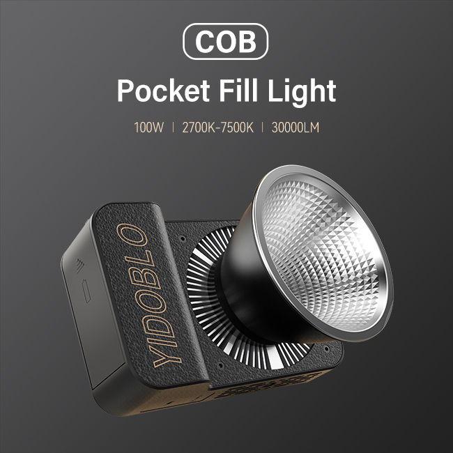 App Control Cob Led Video Light 30000lux With Desktop Stand 100w Power Bank Charging Fill Lamp For Lighting Set 1