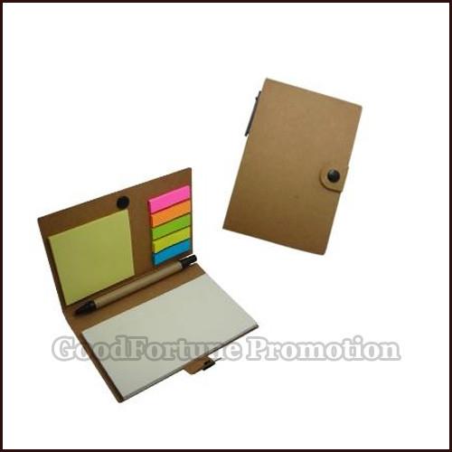 Buy cheap Kraft Paper Construction Memo Pad Pen Gift Logo Memo Pad from wholesalers