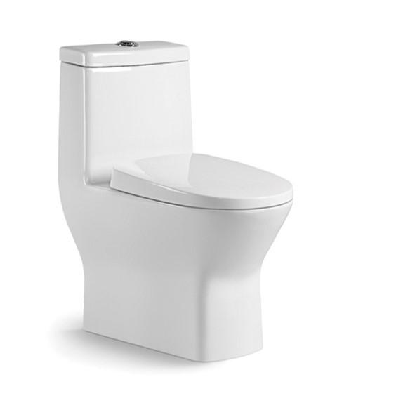 Buy cheap Ceramic One Piece Toilet Floor Mounted P Trap S Trap Dual Flush Elongated Bowl for Home / Hotels from wholesalers