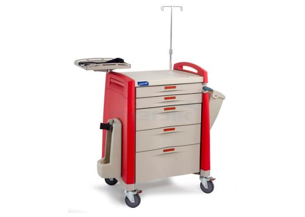 Buy cheap ABS Material Emergency Medical Trolleys With CPR Boards Fit Hospitals from wholesalers