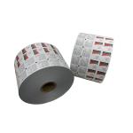 Wood Pulp 75% Alcohol Pad Aluminum Paper PE Film Roll for Packaging 30-1100mm