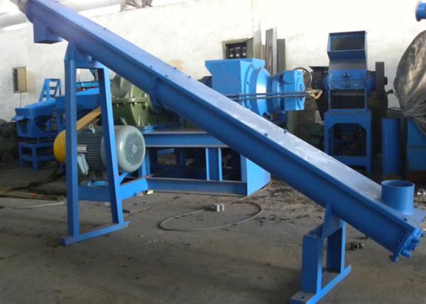 Buy cheap Durable Powder Screw Conveyor , Rotary Rubber Powder Conveyor For Tire Recycling from wholesalers