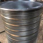 Stainless Steel Wedge Wire Screen 7-10 Mm High Strength Filtration Aperture 25
