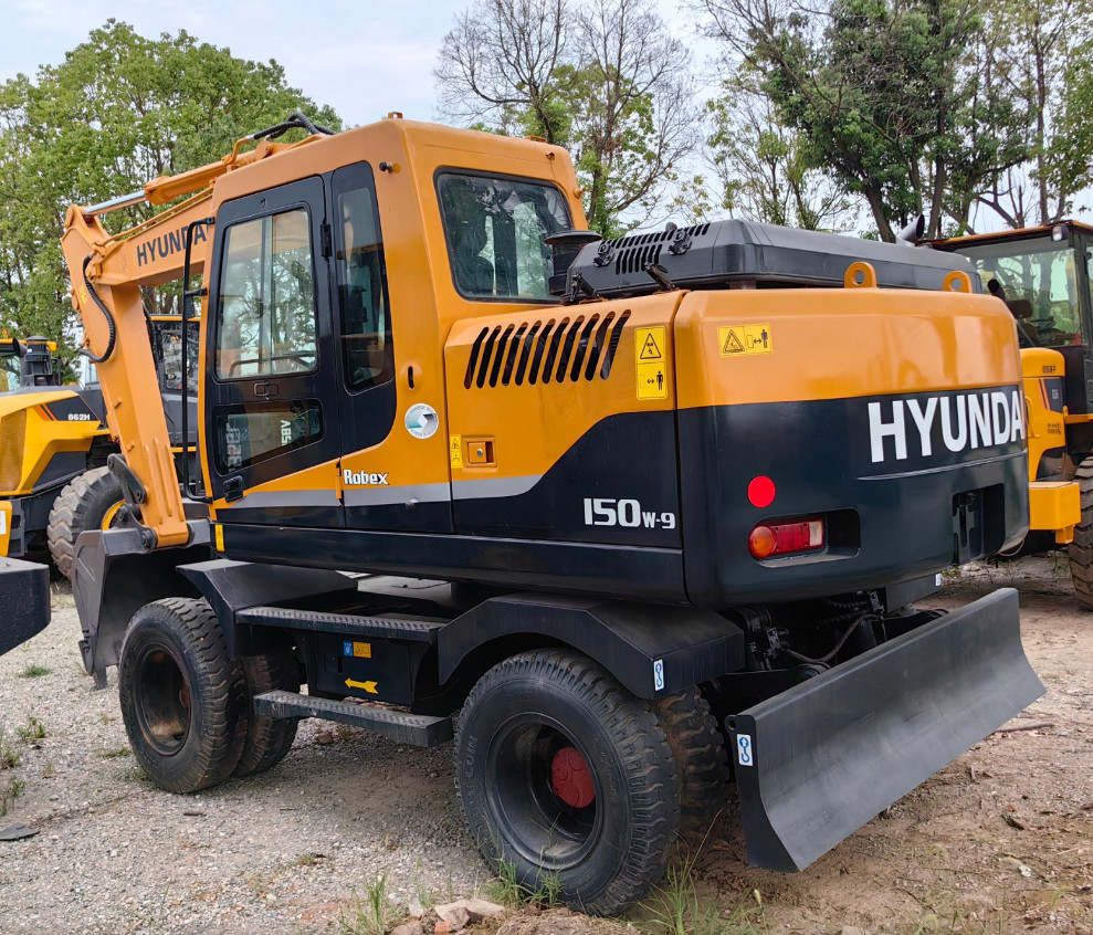 15 Ton Good Quality Used Hyundai 150W-7 Excavator Secondhand Construction Machinery