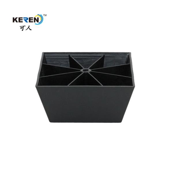 Buy cheap KR-P0113 65mm Height Plastic Furniture Legs Replacement Easy Fitting Reduce Slip from wholesalers
