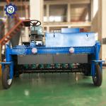 Steel 250mm Particle Food Waste Windrow Waste Turning Machine