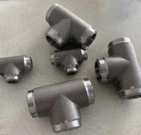 Buy cheap 3 Inch Socket Tee Astm A182 Forged Steel Pipe Fittings from wholesalers