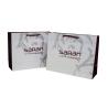 Buy cheap White 2 Color Printing Paper Carrier Bag 280gsm Craftpaper With Shopping / Packaging from wholesalers