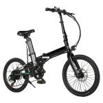 ODM Lightweight Electric Folding Bike Pre Assembled With 3.0 Tires