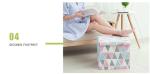 Living Room Contemporary Footstool Ottoman With Storage
