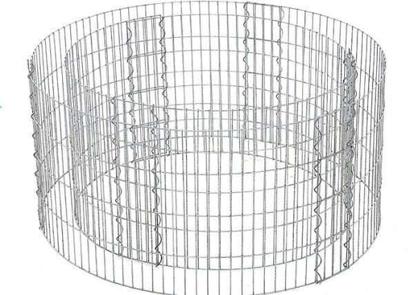 Buy cheap 90cm Diameter 40cm High Gabion Garden Bed , Round Welded Gabion Baskets from wholesalers