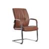 Buy cheap Executive Visitor PU Leather Office Swivel Chairs BIFMA Foam Armrest Padding from wholesalers