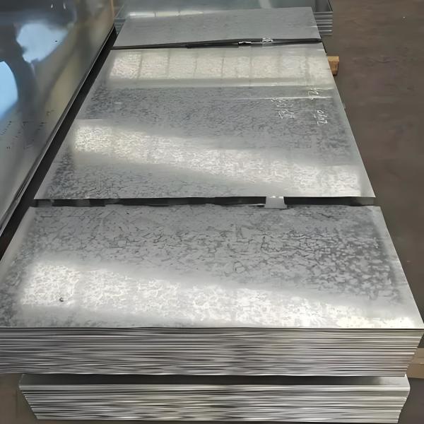 Buy cheap 0.4*1cm Thickness Electric Galvanized Steel Plate Regular Spangle GI DX53D from wholesalers