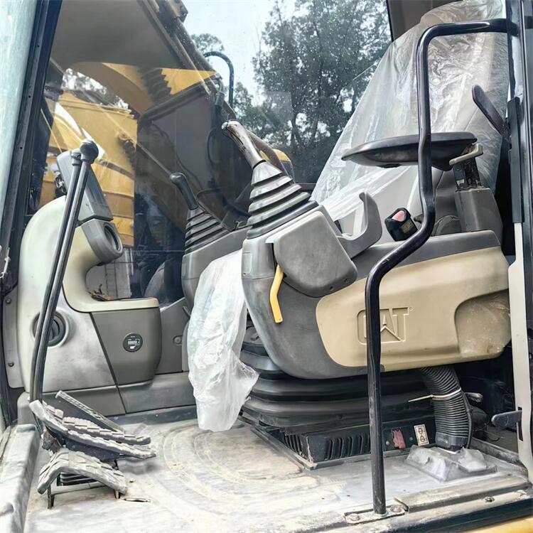 CAT 313D Used Excavator CAT313 Original Hydraulic Cylinder Crawler Chain Moving Type 13 Ton