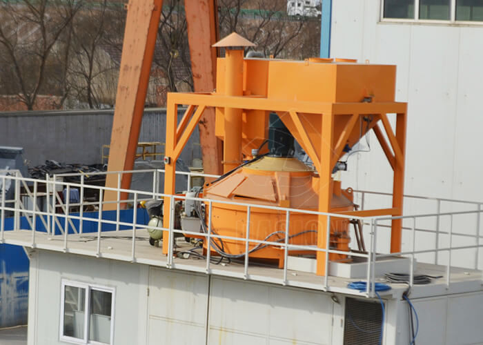 planetary concrete mixer